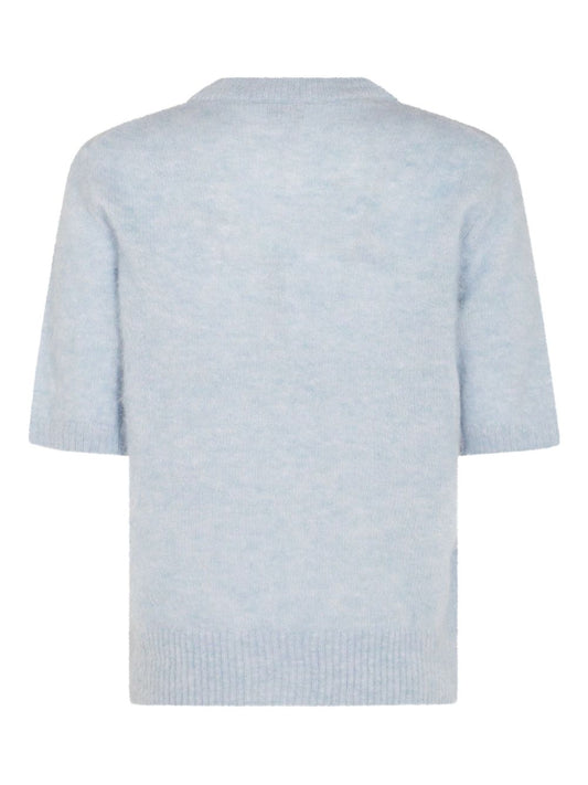 GANNI Sweaters Clear Blue