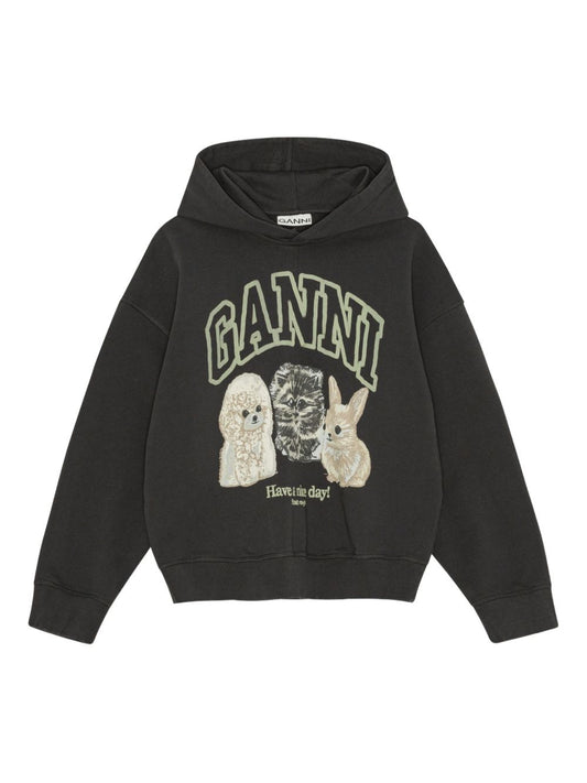 GANNI Sweaters Grey