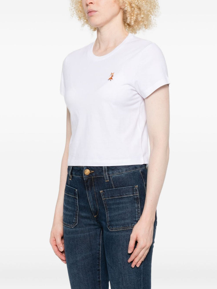 Maison Kitsuné Lady Fox Baby top with embroidery