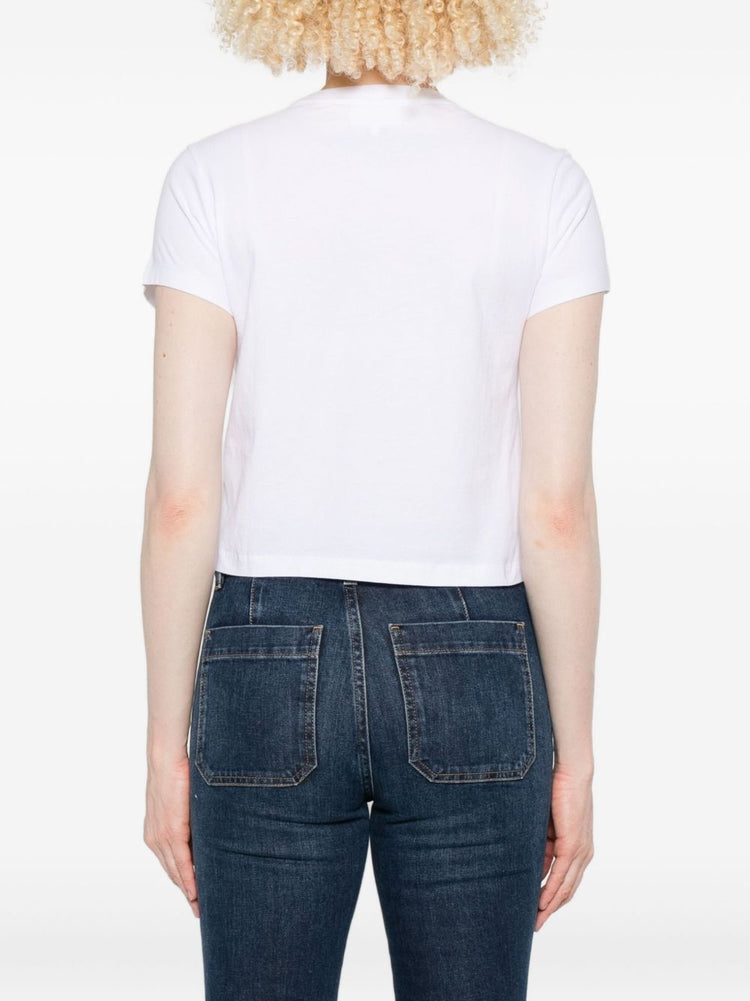 Maison Kitsuné Lady Fox Baby top with embroidery