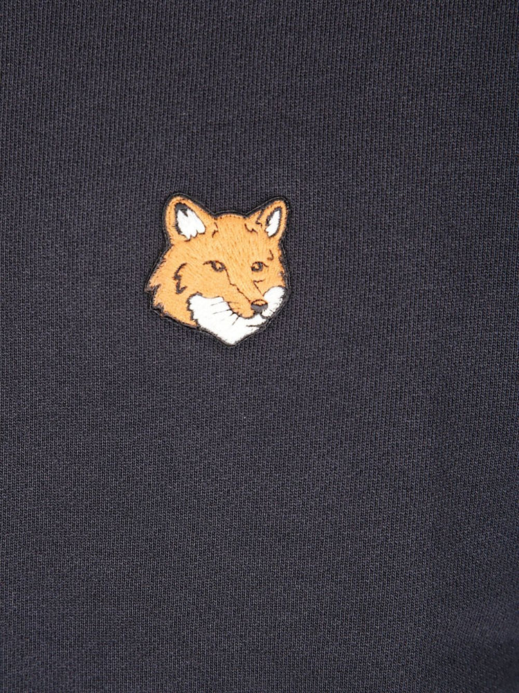Maison Kitsuné Fox Head-motif cotton sweatshirt