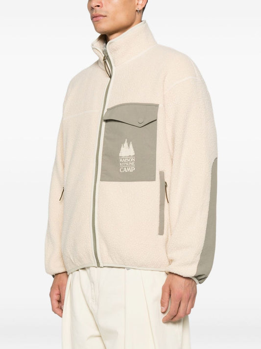 Maison Kitsuné MAISON KITSUNE' Coats Beige