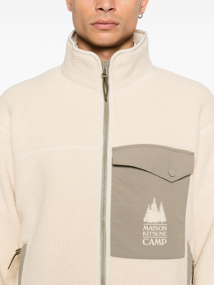 Maison Kitsuné MAISON KITSUNE' Coats Beige