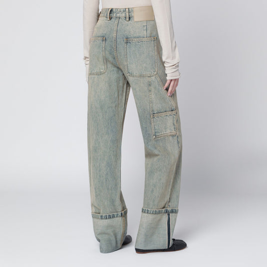 Entire Studios Wide-leg jeans with washed effect