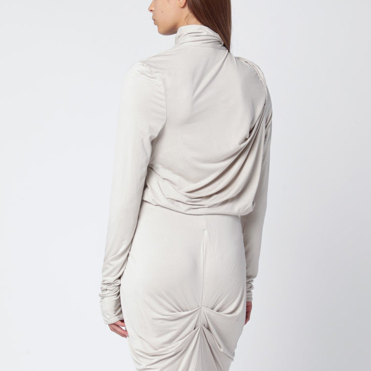 Entire Studios Ivory draped top