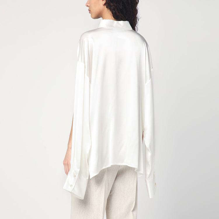 Erika Cavallini White silk shirt