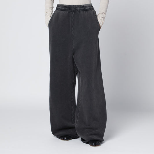 Entire Studios Black washed cotton joggers