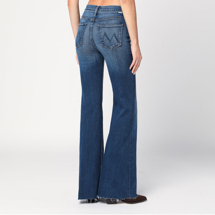 Mother The Doozy Fray flared jeans