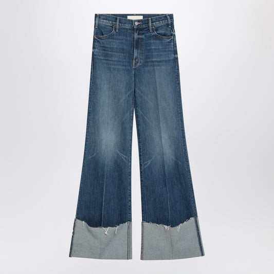 Mother Jeans The Hustler Roller Heel Cuff Fray