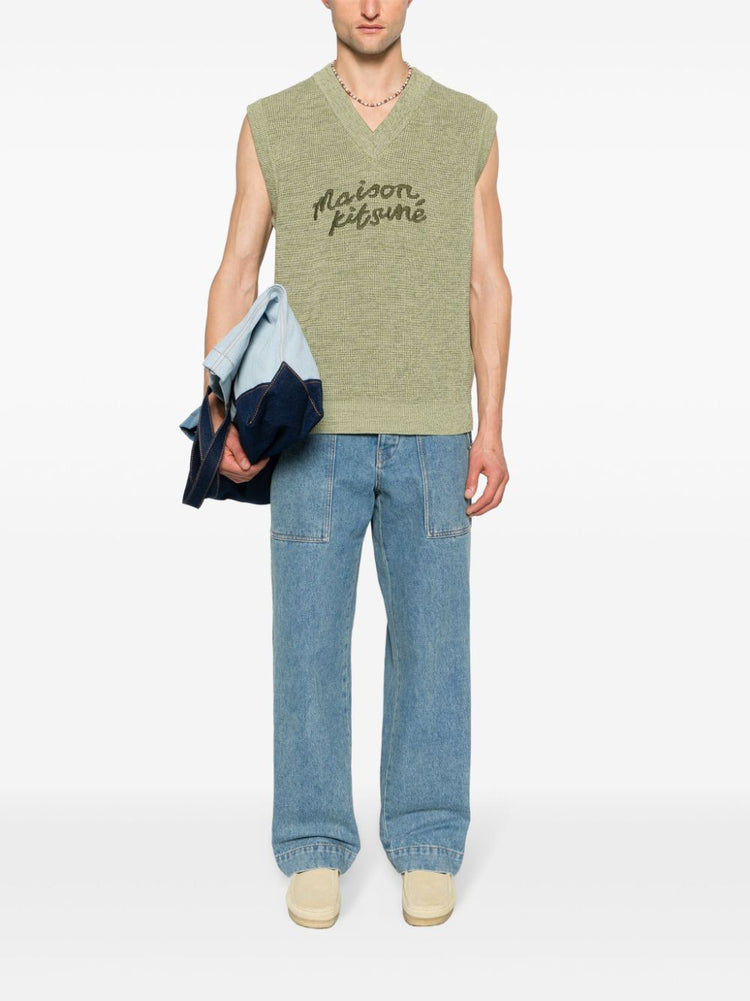 Maison Kitsuné MAISON KITSUNE' Jeans Clear Blue