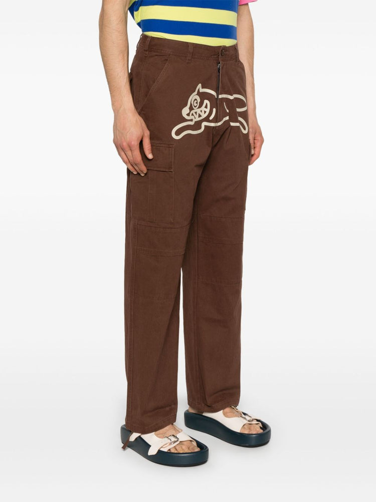 ICECREAM Trousers Brown