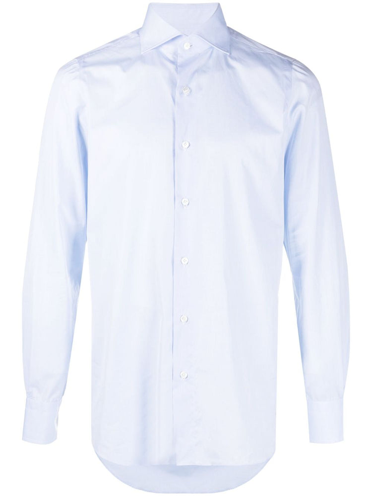FINAMORE 1925 NAPOLI Shirts Clear Blue