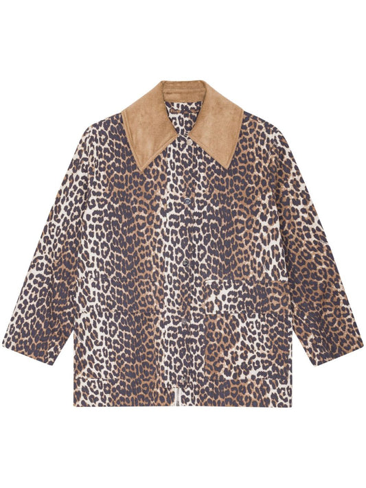 GANNI Jackets Brown