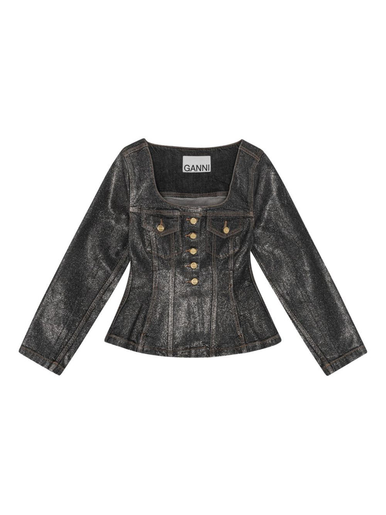 GANNI Jackets Black