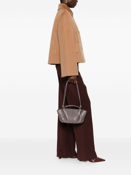 Hereu Arta braided-handle shoulder bag