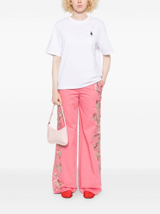 Maison Kitsuné Dressed Fox T-shirt with embroidery
