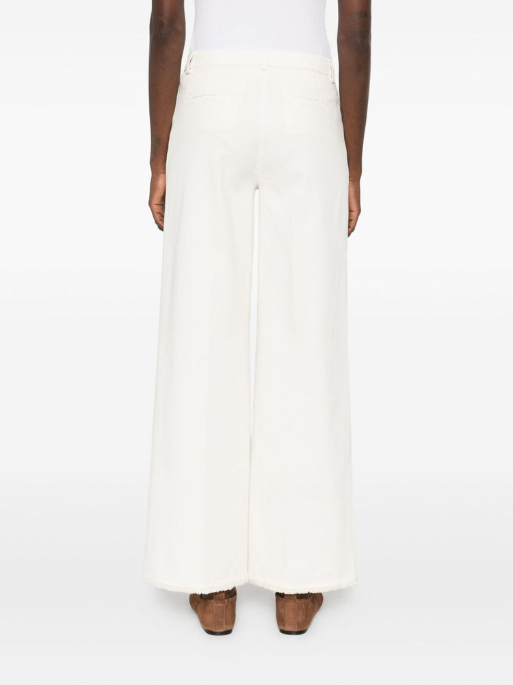 Via Masini 80 Trousers Cream