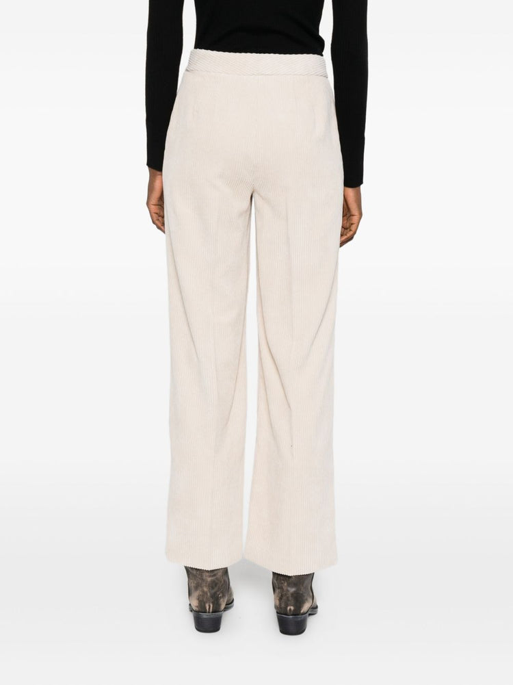 Via Masini 80 Trousers Beige