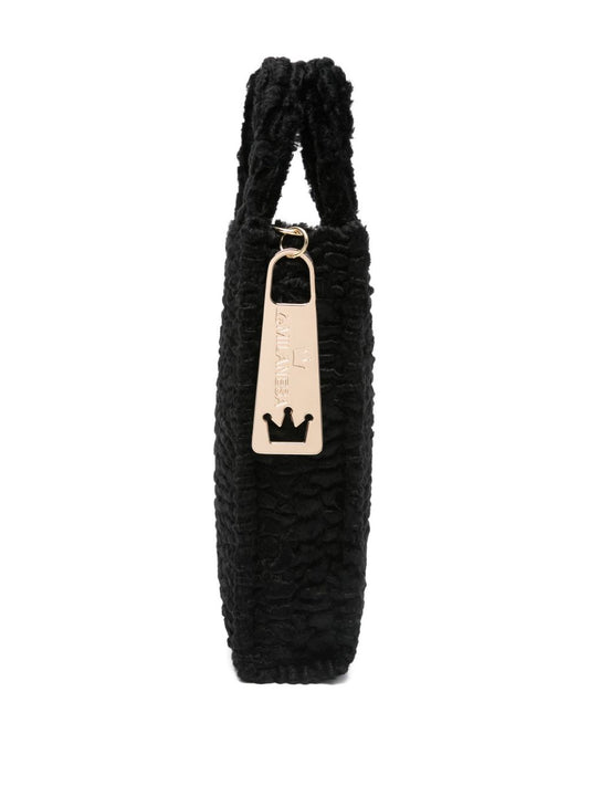 La Milanesa Faux-fur double-handle tote bag