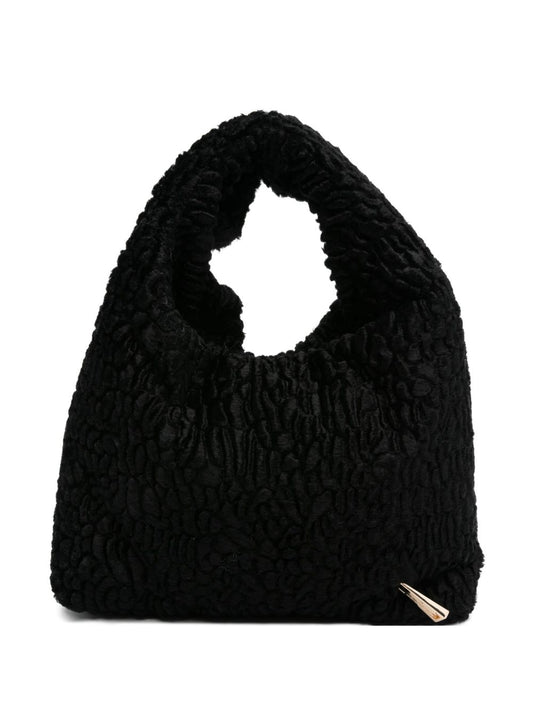 La Milanesa Textured tote bag