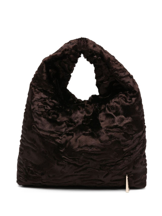 La Milanesa Textured tote bag