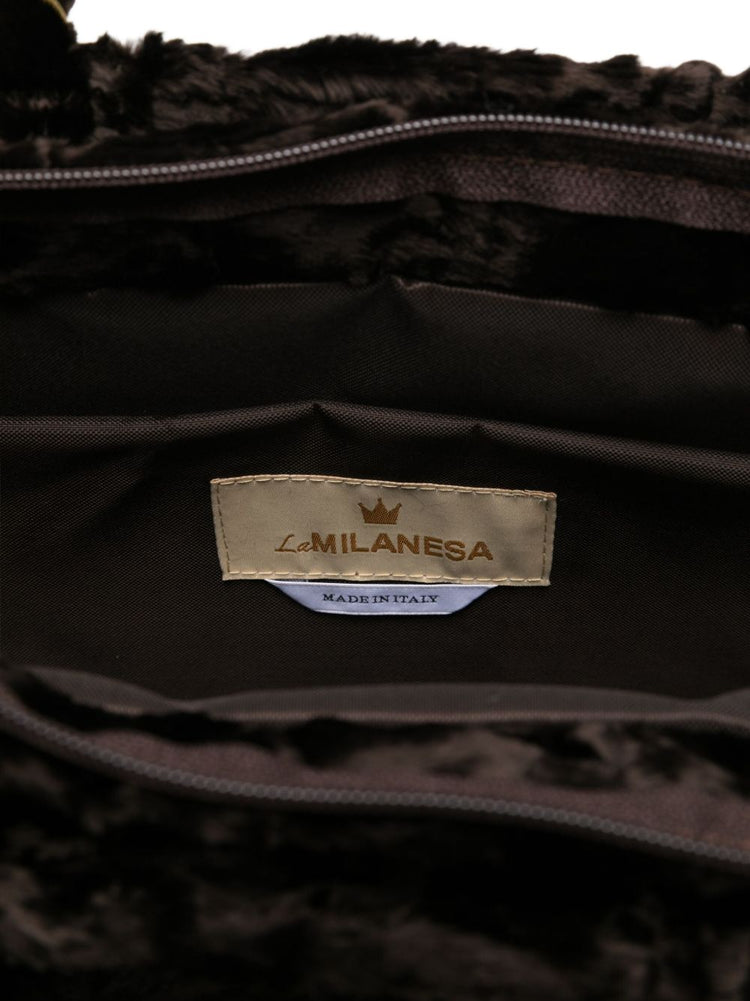 La Milanesa Liliana floral-pattern tote bag