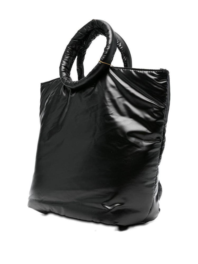 La Milanesa Klodiana padded circle-detail tote bag