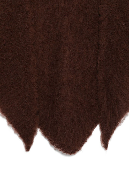 Faliero Sarti Wool-cashmere blend shawl