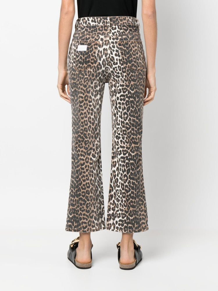 GANNI Jeans Brown