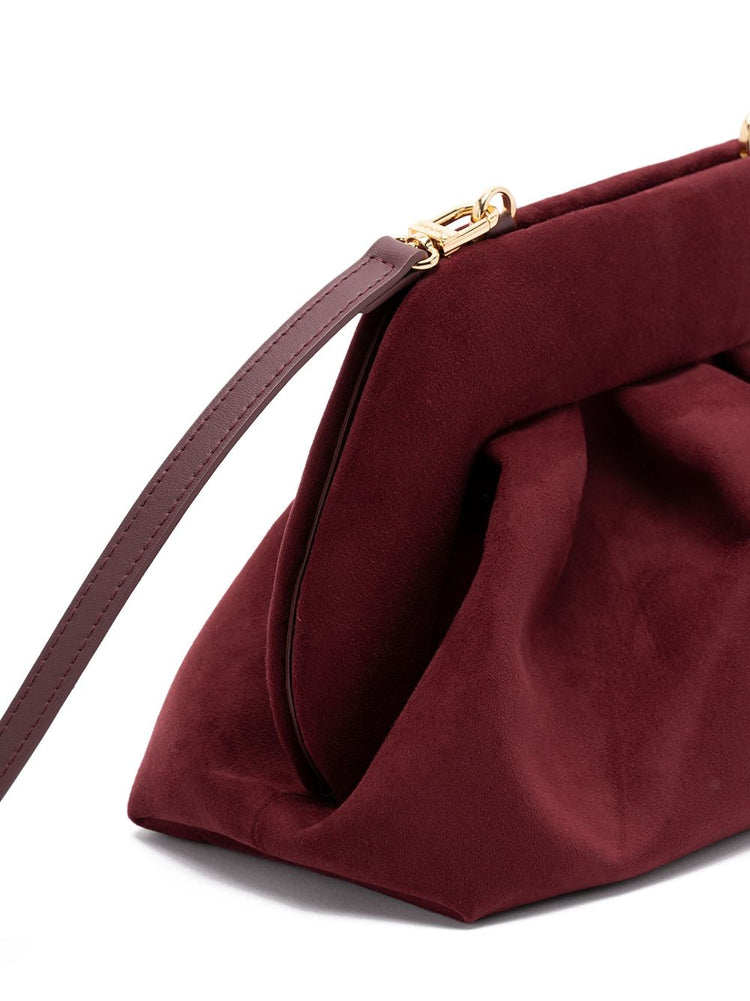 Themoire' Pleated clutch bag