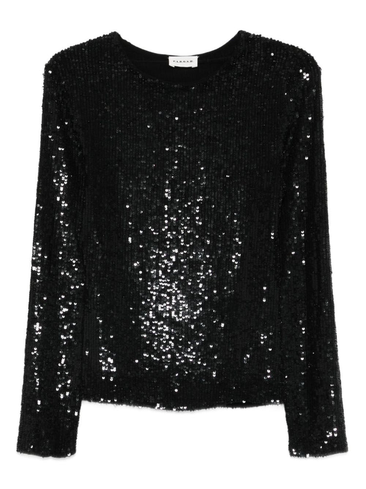 Parosh Top Black