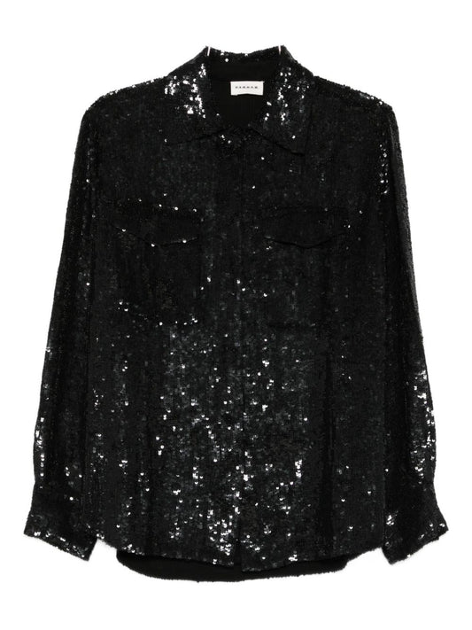 Parosh Shirts Black
