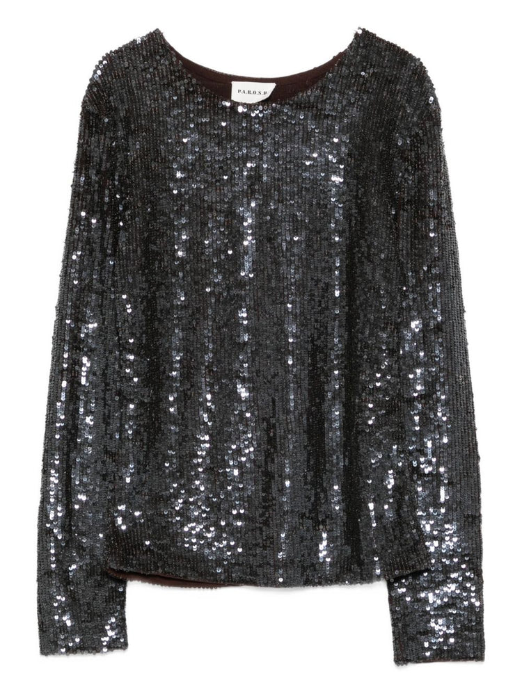 Parosh Top Brown