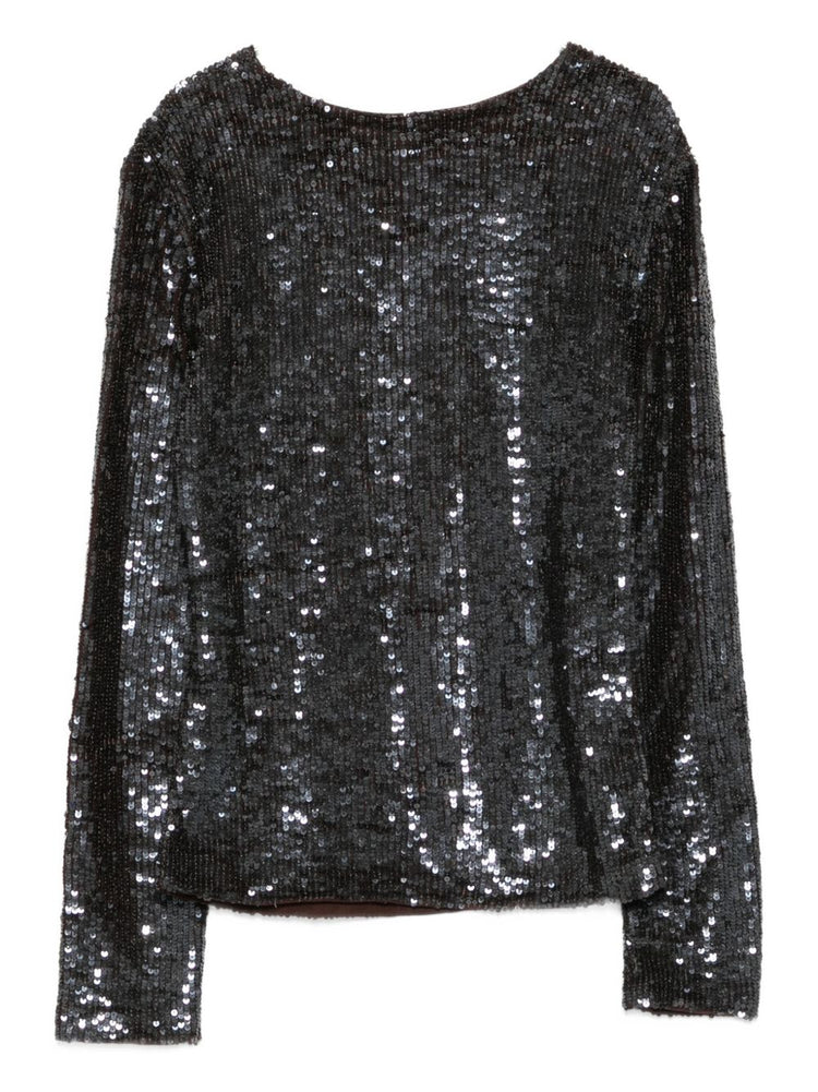 Parosh Top Brown