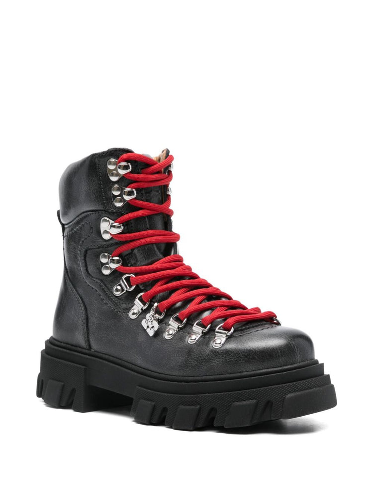GANNI Boots Brown