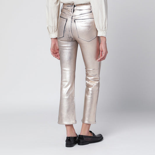 Frame Champagne The Reboot cropped trousers