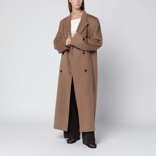 ALMADA LABEL Deja coat in light brown wool