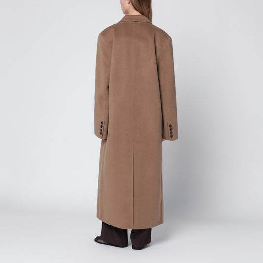 ALMADA LABEL Deja coat in light brown wool