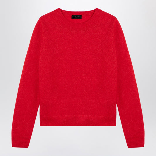 Roberto Collina Red sweater in cashmere and silk blend