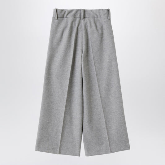 Il Gufo Grey Palace pant with darts
