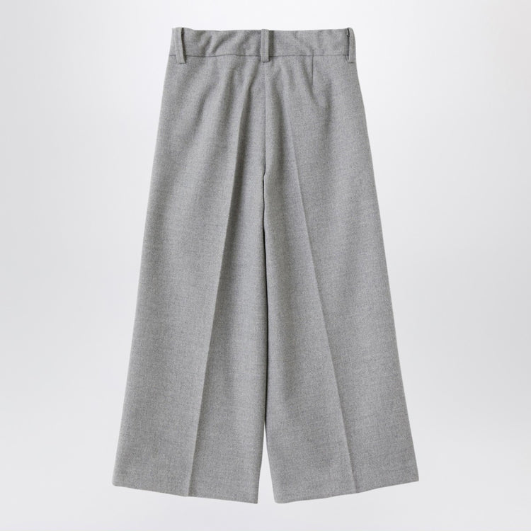 Il Gufo Grey Palace pant with darts