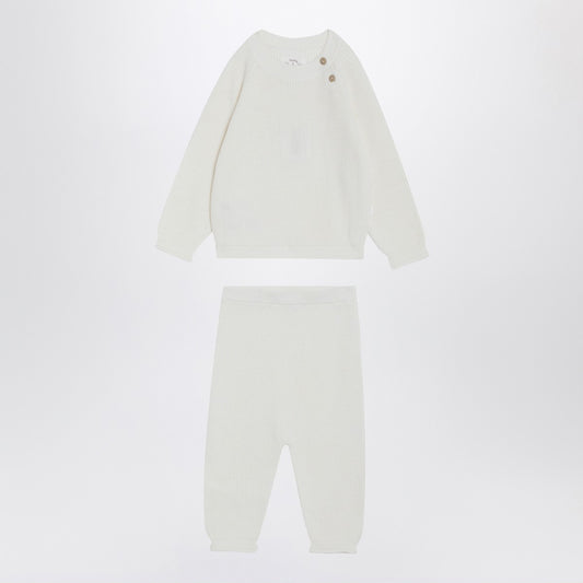 Teddy & Minou Two-piece suit in milk white