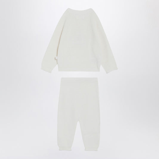 Teddy & Minou Two-piece suit in milk white