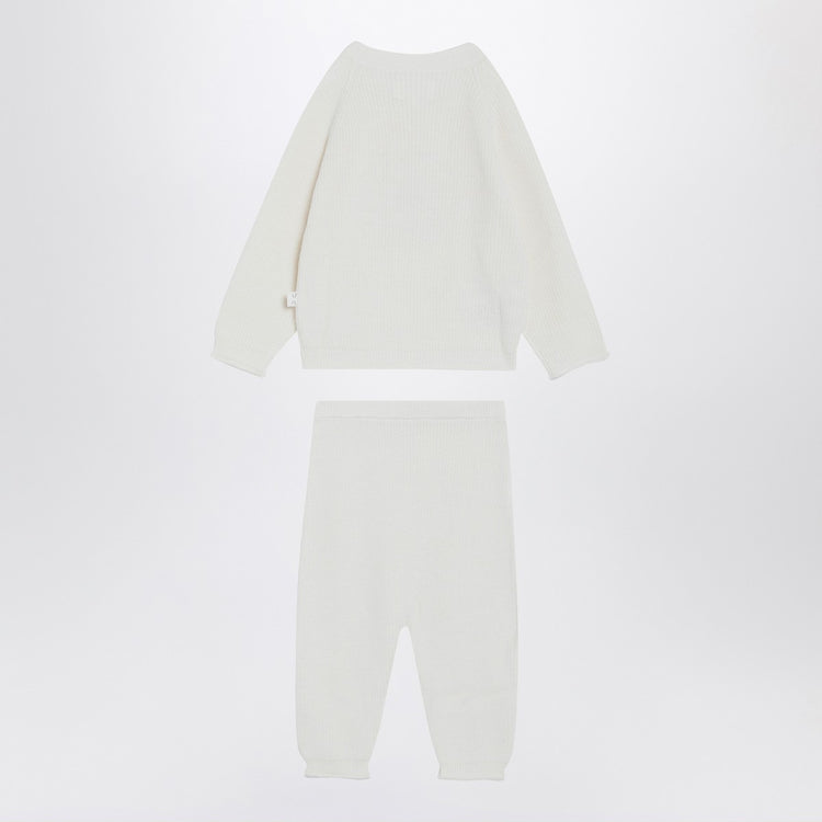 Teddy & Minou Two-piece suit in milk white