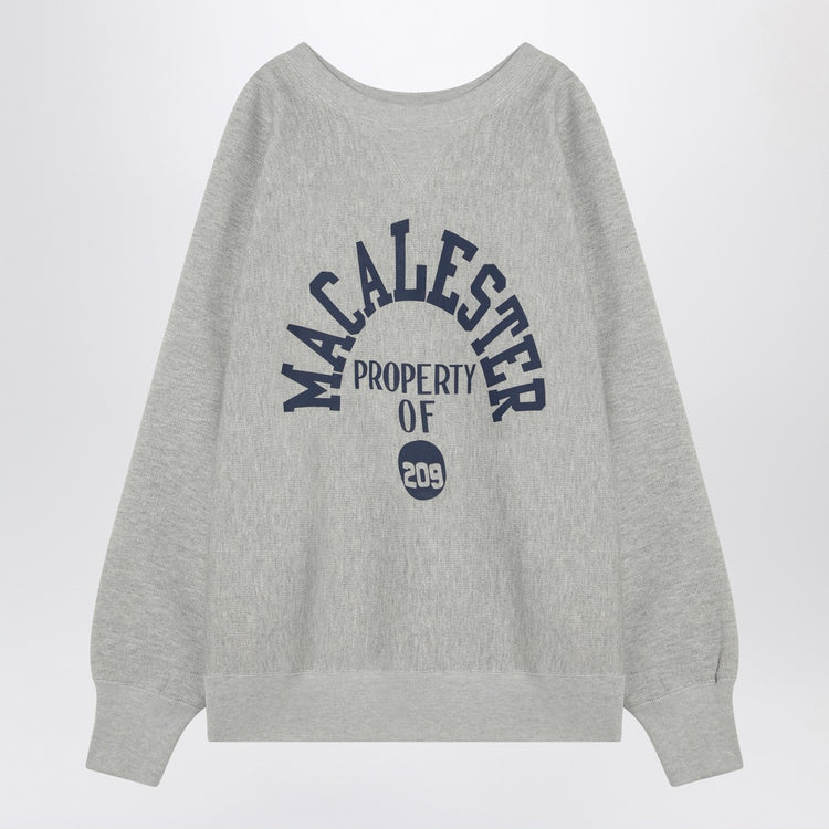 Champion Grey sweatshirt True to Archive Reverse Weave