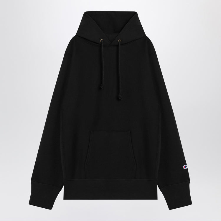 Champion Black cotton hoodie