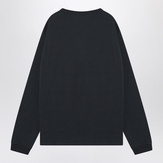 Champion Navy blue long-sleeved T-shirt