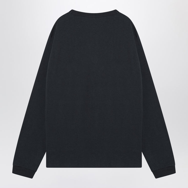 Champion Navy blue long-sleeved T-shirt