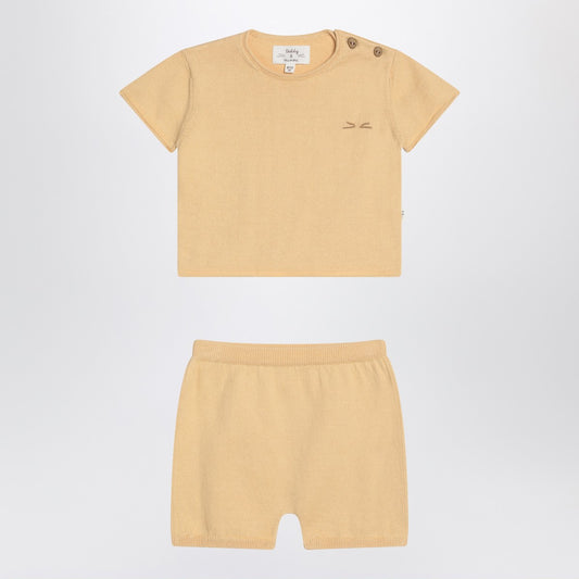 Teddy & Minou Yellow outfit in cotton