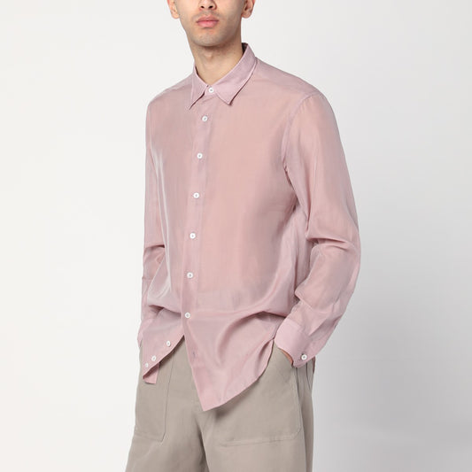 Lardini Pink shirt in silk blend